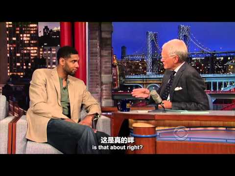 Tim Duncan With David Letterman 呆子作客莱特曼笑逐颜开完整版 中文字幕