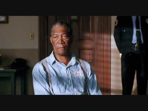 Morgan Freeman - The Shawshank Redemption -Montage rehabilitated prisoner - 40 years