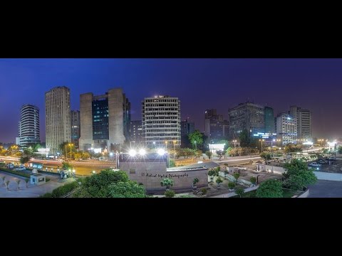 New Delhi - with Aerial View