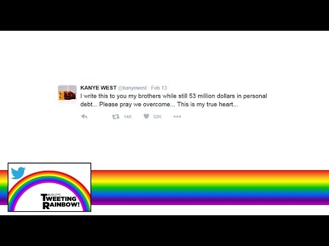 Buckley Reads Tweets From Rappers #4 (Tweeting Rainbow)