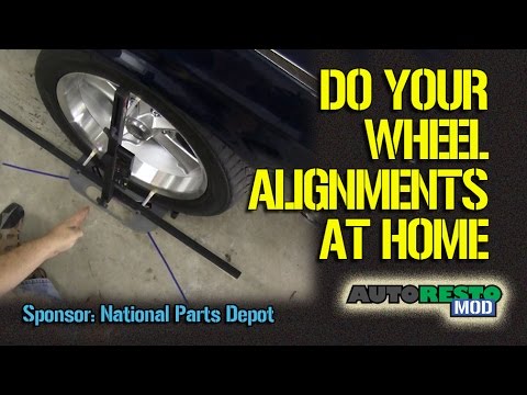 Do It Your Self Toe, Camber Caster Home Wheel Alignment Using Quick Trick Tools Episode 248 Autorest