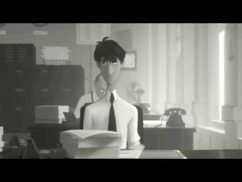 Paperman "Owl City: I Found Love" (Disney Short )