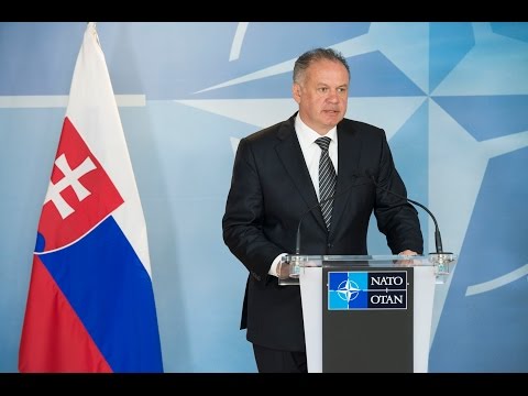 NATO Secretary General with President of the Slovak Republic, 3 MAR 2015