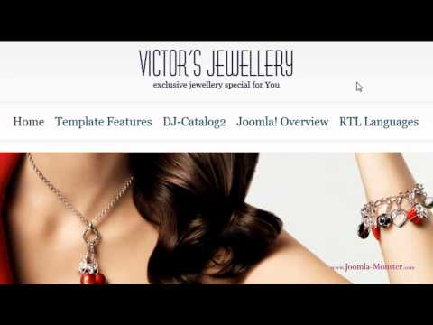 Joomla 1.5 template: JM Victors Jewellery