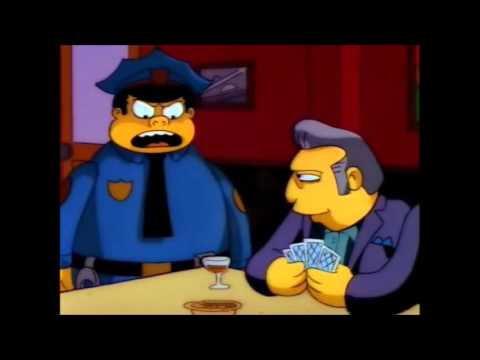 The Simpsons - Fat Tony and Chief Wiggum