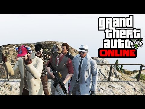 GTA V ONLINE [23]: Excursia pe Munte cu Cata, Pink, Max si Pisica!