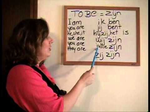 How to Speak Dutch Language "To Be" by The Dutch Lady