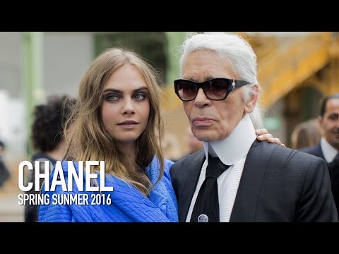 CHANEL SS16 Backstage ft Karl Lagerfeld, Cara Delevingne #ChanelAirlines | MODTV