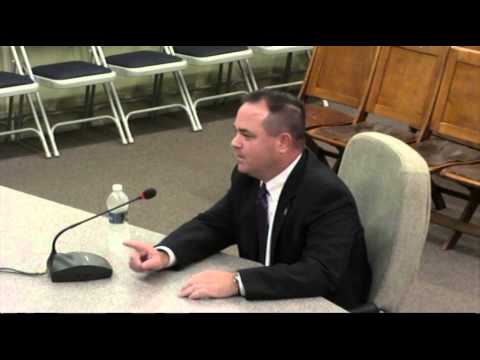 Middleborough Police Chief Interviews 8-13-14 with Board of Selctmen