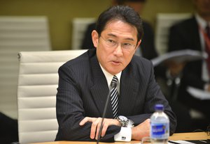 Japan's Minister for Foreign Affairs, Fumio Kishida