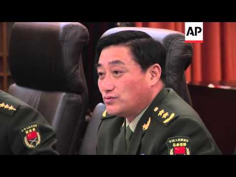 US Army chief of staff meets top Chinese generals