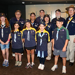 NAJEX ANZAC Day Ceremony at The SJM. A group from Rose Bay 3rd Judean Scouts. Pic Noel Kessel.