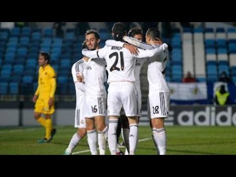 Real Madrid Castilla vs Barcelona B • 3-1 • Mini Classico • 15 02 2014 • Two red card