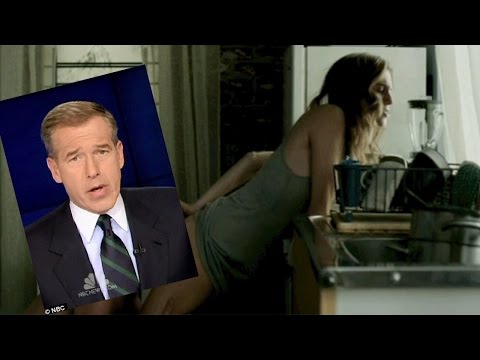 NBC’s Brian Williams Reacts To Daughter Allison Williams’ 'Booty Eating' Scene