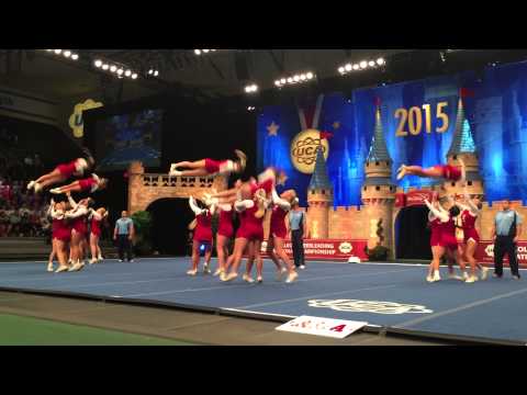 2015 University Of Alabama ALL-GIRL Winning Performance National Cheerleading Championship