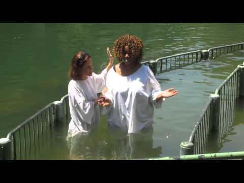 GloZell Get's Baptized in the Jordan River - GloZell