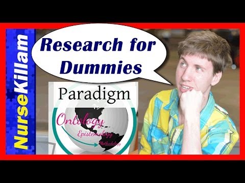 Complex Research Terminology Simplified: Paradigms, Ontology, Epistemology and Methodology