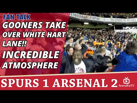 Gooners Take Over White Hart Lane!! | Incredible Atmosphere | Spurs 1 Arsenal 2