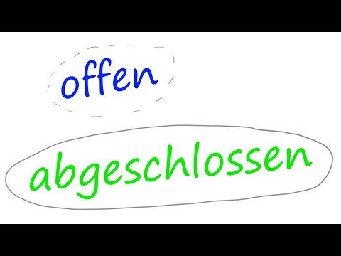 Offene und abgeschlossene Menge (Intuition) | Math Intuition