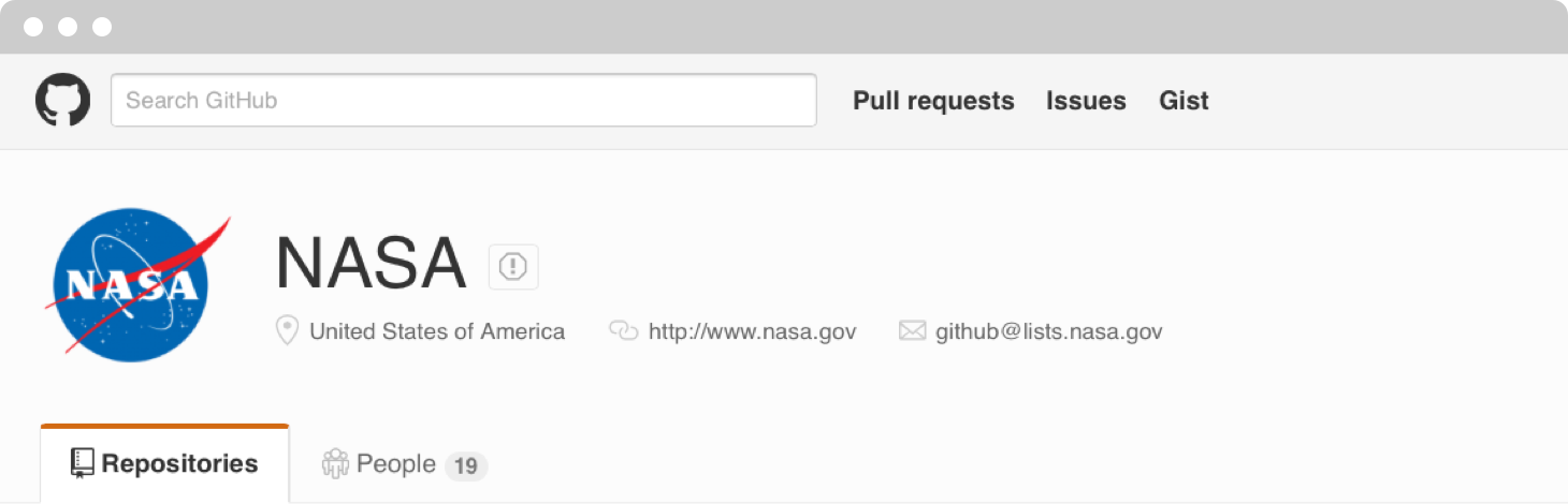 NASA is on GitHub