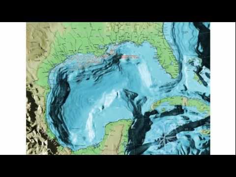 The Earth Expansion Theory in the Gulf of Mexico