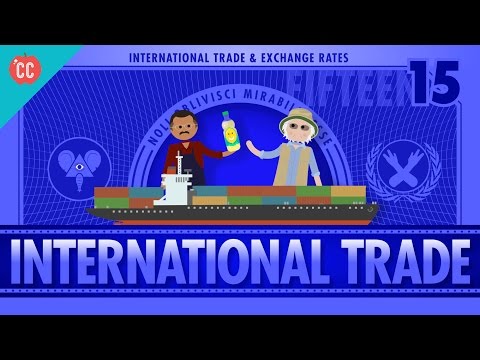 Imports, Exports, and Exchange Rates: Crash Course Economics #15