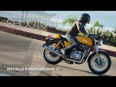 2015 Royal Enfield Continental GT - Classic Bike Shootout Part 1 - MotoUSA