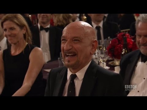 SIGOURNEY WEAVER Seduces Sir BEN KINGSLEY - 2013 Britannia Awards on BBC AMERICA