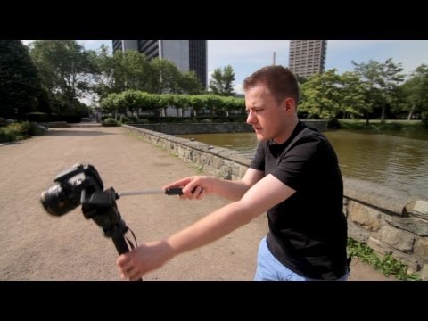 How to get tracking shots with a monopod!