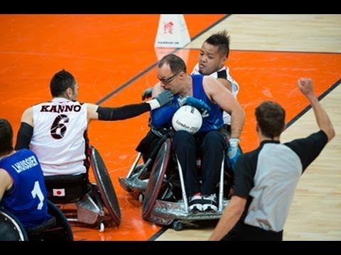 Wheelchair rugby highlights - London 2012 Paralympic Games