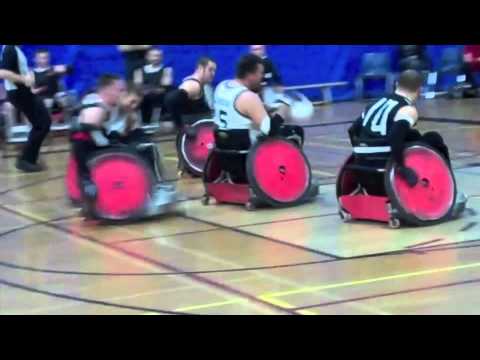 Wheelchair Rugby Hard Hits - Vancouver Invitational