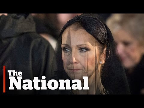 Celine Dion Mourns at René Angélil's Funeral