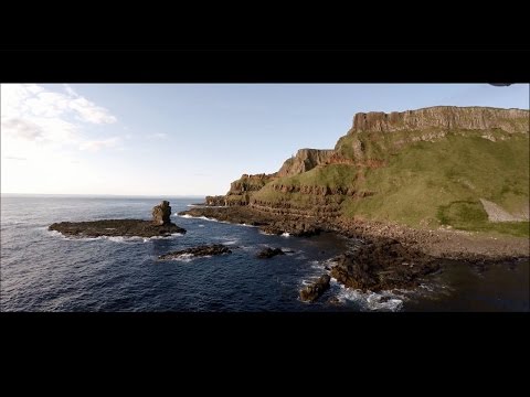 The Giants Causeway - Northern Ireland By Drone