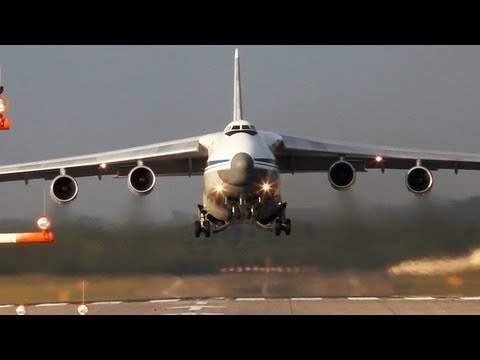 Nose Down Departure !! Antonov An-124 Lowering The Nose After Departure (HD)