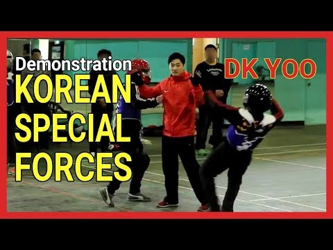 Systema Demonstartion on Korean Special Forces