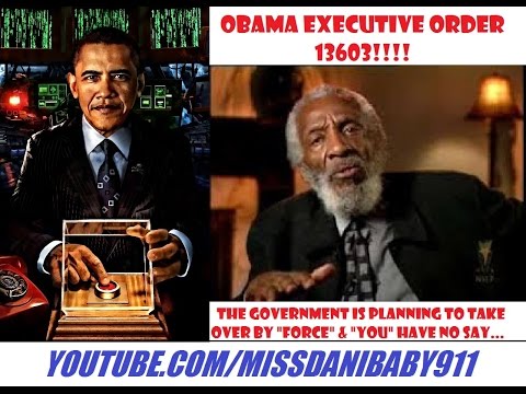 DICK GREGORY: Obama's "EXECUTIVE ORDER 13603" Makes Us SLAVES!!!