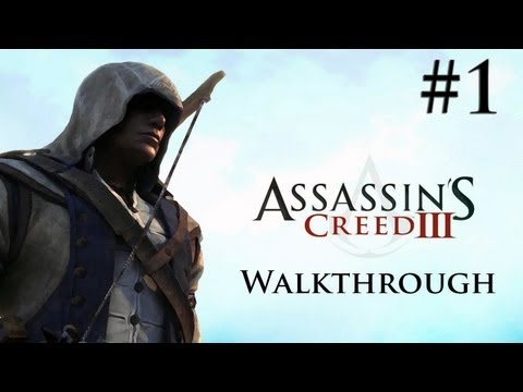 Assassin's Creed 3 - Walkthrough/Gameplay - Part 1 [Introduction/Prologue] (XBOX 360/PS3/PC)