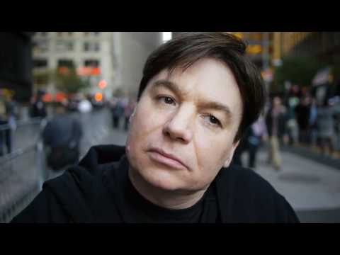 Mike Myers visits Occupy Wall Street