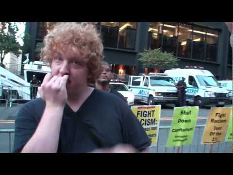 Former Soviet Citizen Confronts Socialists at Occupy Wall Street (Part 1, full version)