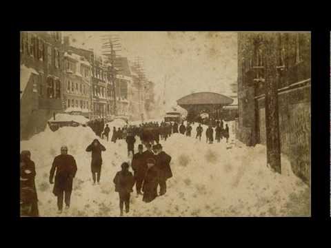 Blizzard of 1888, Eye witness account by Albert Hunt recorded in 1949