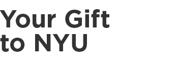 Giving to NYU