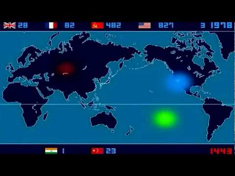 Nuclear Detonation Timeline "1945-1998"