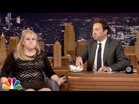 Rebel Wilson Plays Chubby Bunny with Jimmy Fallon