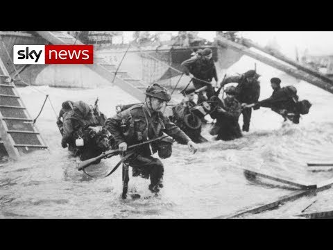 Archive Video Of The D-Day Normandy Landings