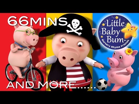 This Little Piggy Went To Market | And More Nursery Rhymes | From LittleBabyBum