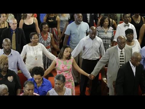 Charleston's Emanuel AME Church: Scenes From Service