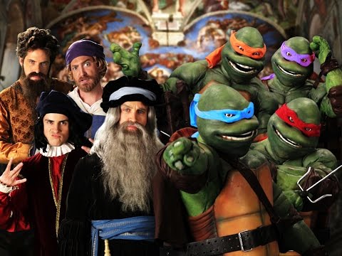 Artists vs TMNT. Epic Rap Battles of History Season 3 Finale.