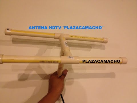 ✔COMO VER TELEVISION HDTV, ANTENA TIPO H. EXTRA POTENTE.