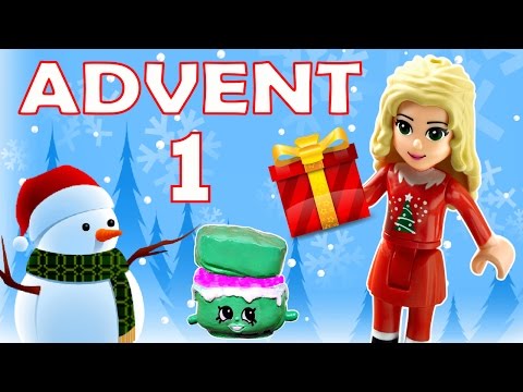 Toy Advent Calendar Day 1 - - Shopkins LEGO Friends Play Doh Minions My Little Pony Disney Princess