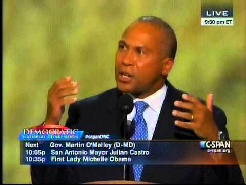 Gov. Deval Patrick's Speech at 2012 Democratic National Convention